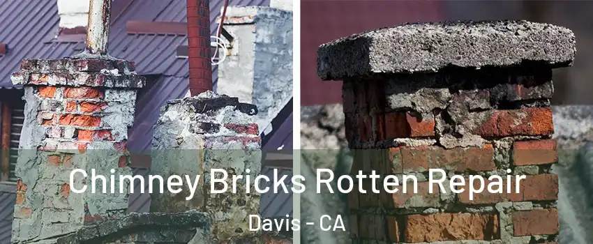  Chimney Bricks Rotten Repair Davis - CA