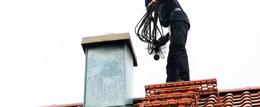 Chimney Brush Cleaning in Davis, California