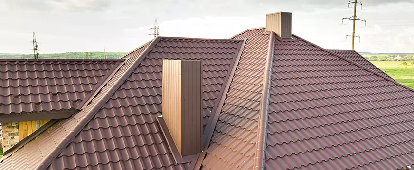 Residential Chimney Flashing Restoration in Davis, CA