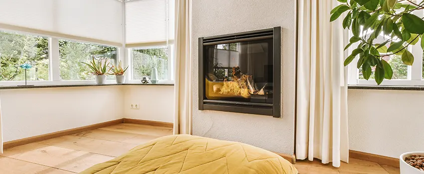 Residential Fireplace Ceramic Glass Installation in Davis, CA