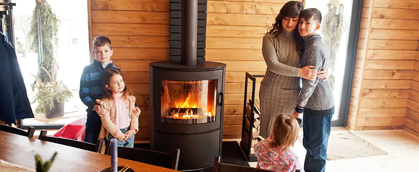Morso Cast Iron Fireplace Insert Installation in Davis, California