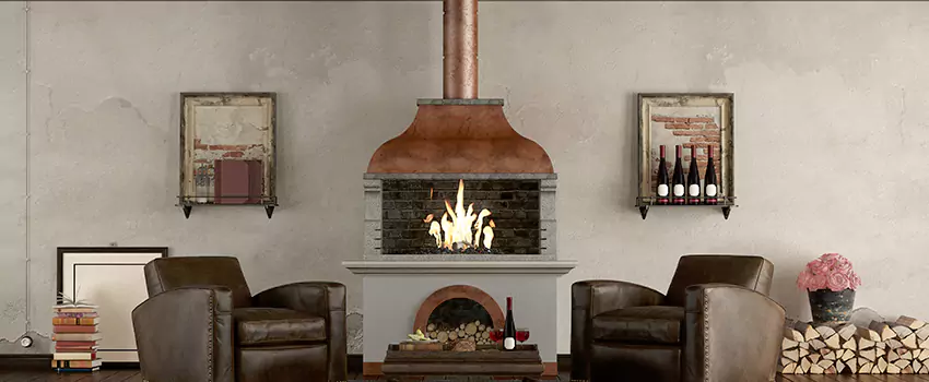 Thelin Hearth Products Providence Pellet Insert Fireplace Installation in Davis, CA