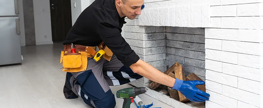 Fireplace Damaged Damper Frame Repair Services in Davis, California